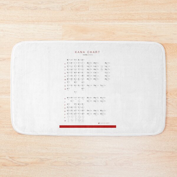 Item preview, Kana Chart  Combined Hiragana and Katakana Chart5 designed and sold by rtWavehub.