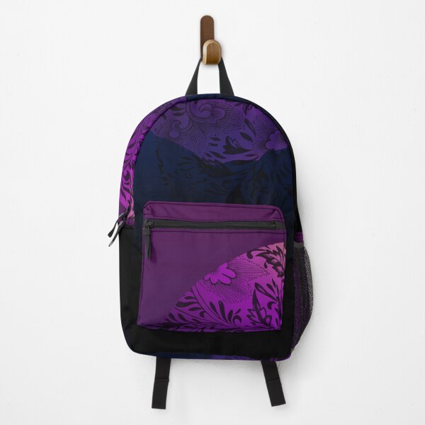 Item preview, Purple Sky Moon with Patterns designed and sold by bloodberi.