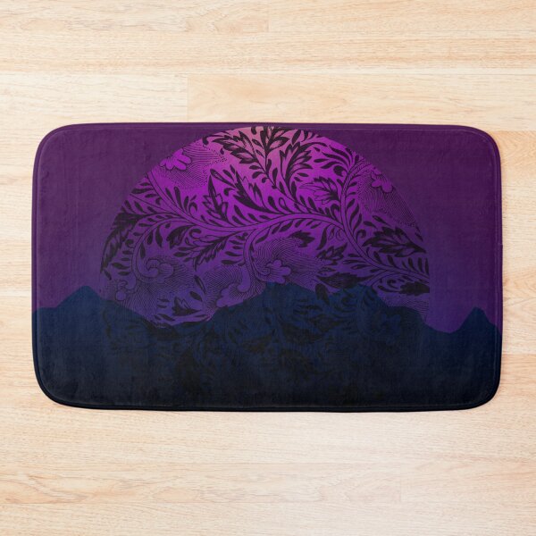 Item preview, Purple Sky Moon with Patterns designed and sold by bloodberi.