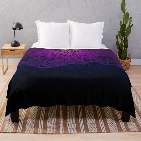 Item preview, Purple Sky Moon with Patterns designed and sold by bloodberi.
