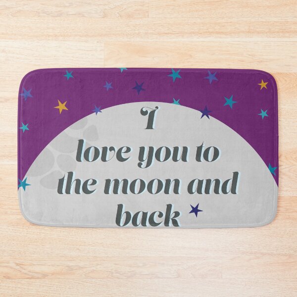 Item preview, I love you to the moon and back  designed and sold by Suzakara Designs.