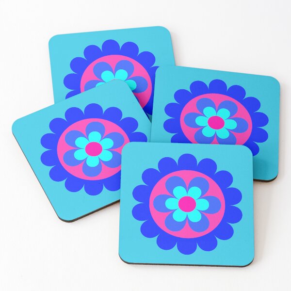 Item preview, Circle Flower Power design; blue version designed and sold by mbuz90.