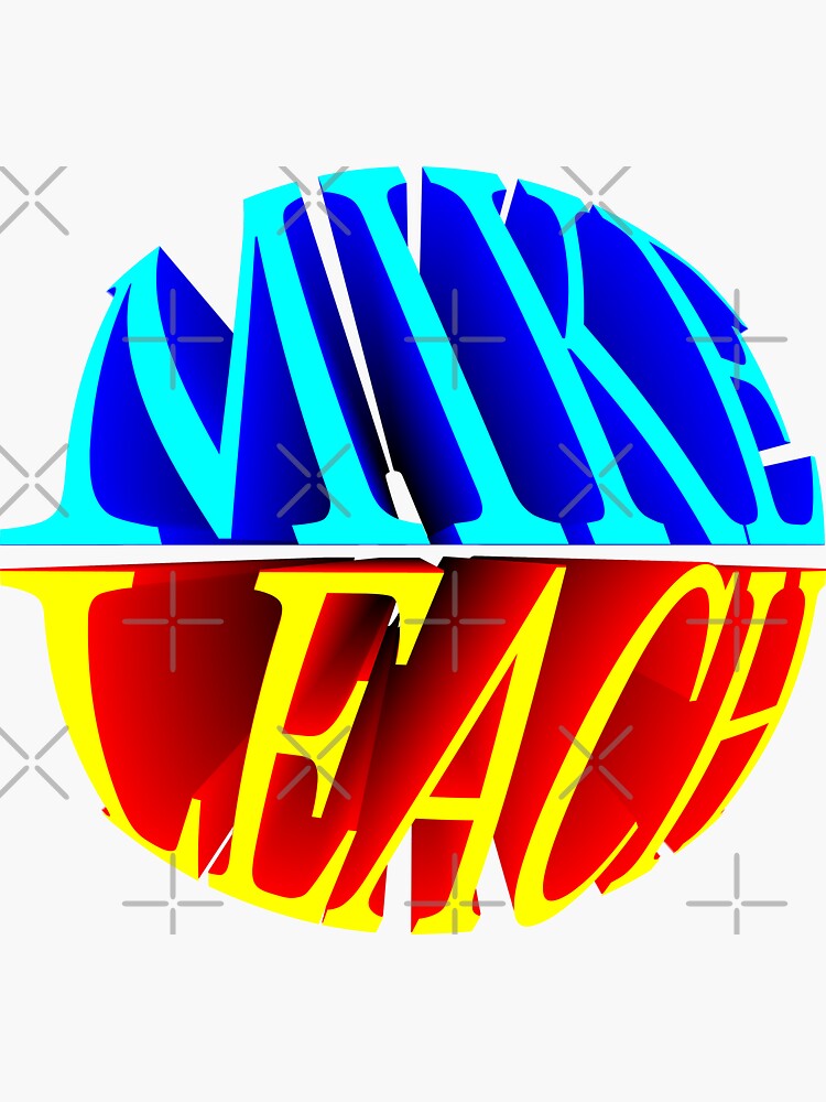 &ldquo;mike leach&rdquo; Sticker for Sale by 4you-shop | Redbubble