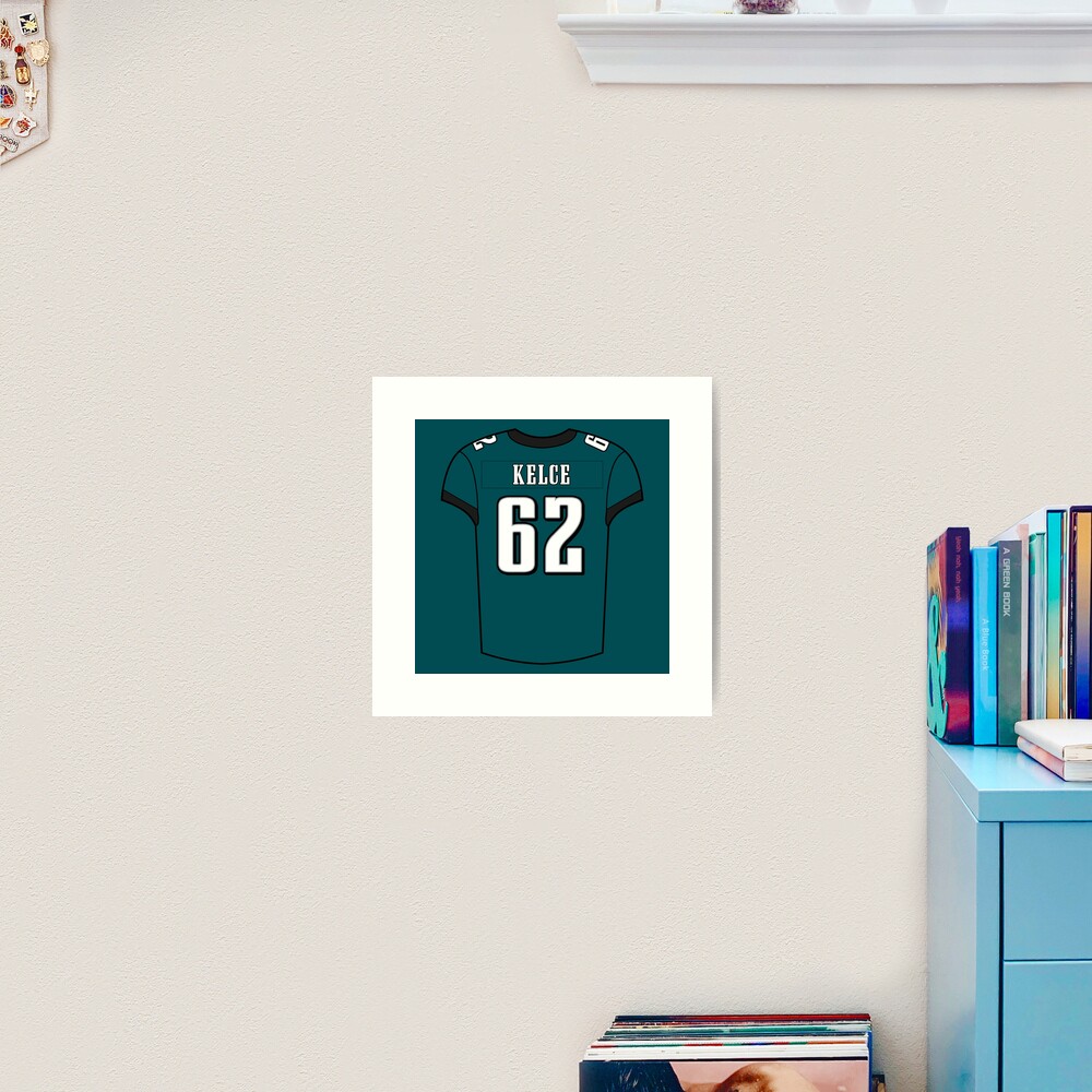 Jason Kelce Home Jersey Canvas Print for Sale by designsheaven