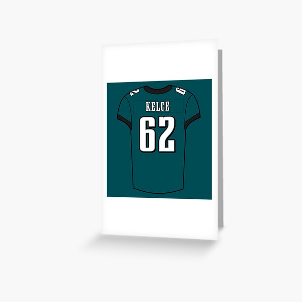 Jason Kelce Home Jersey Sticker for Sale by designsheaven