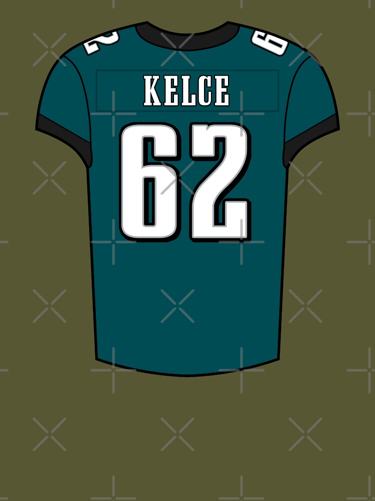 Jason Kelce Home Jersey Poster for Sale by designsheaven