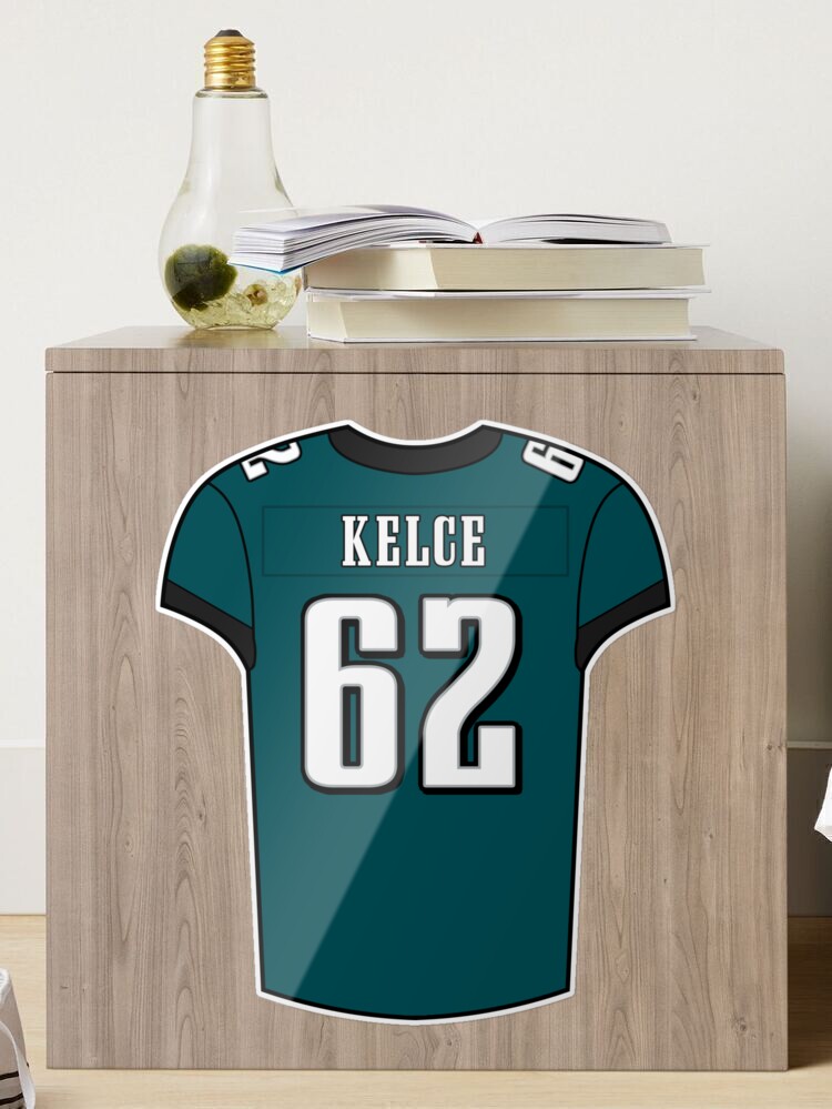 Philadelphia Eagles: Jason Kelce 2023 White Jersey - Officially Licensed  NFL Removable Adhesive Decal