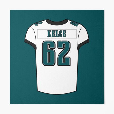 Jason Kelce Home Jersey Art Print for Sale by designsheaven