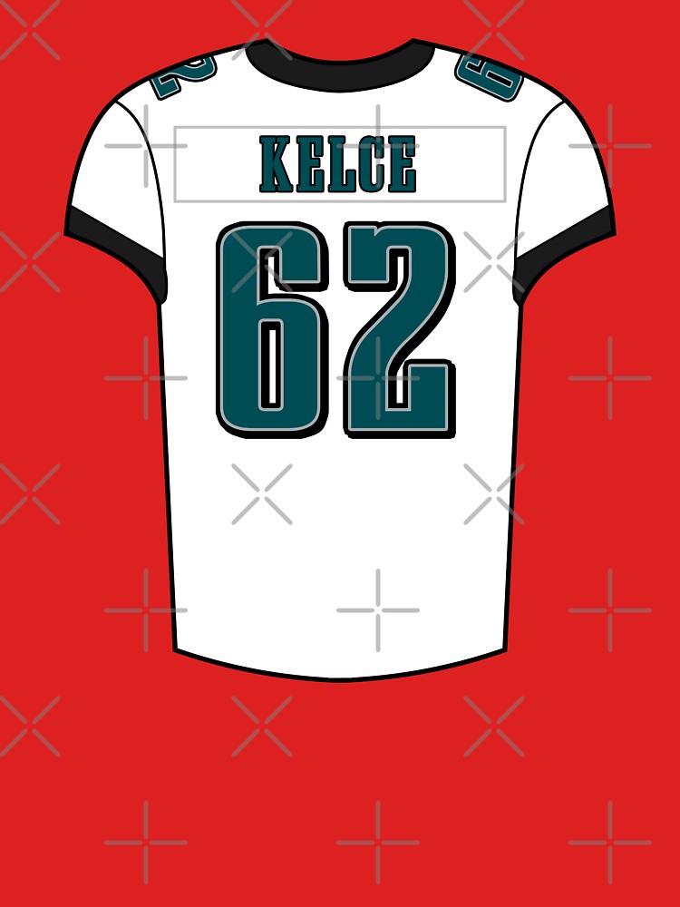 Jason Kelce Away Jersey Poster for Sale by designsheaven