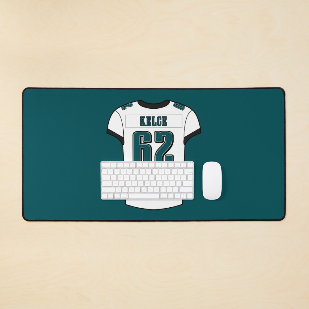 Jason Kelce Away Jersey Poster for Sale by designsheaven