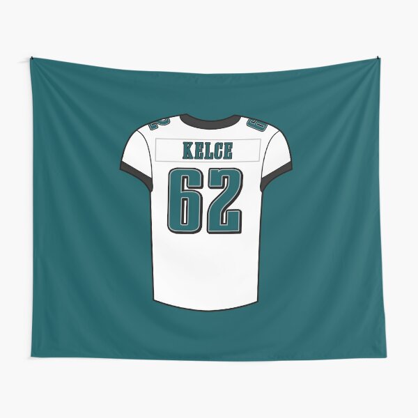 Jason Kelce Home Jersey Sticker for Sale by designsheaven