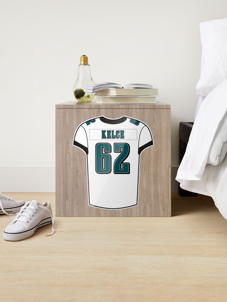 Jason Kelce Away Jersey Sticker for Sale by designsheaven