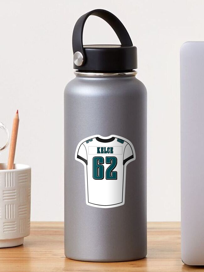 Philadelphia Eagles: Jason Kelce 2023 White Jersey - Officially Licensed  NFL Removable Adhesive Decal