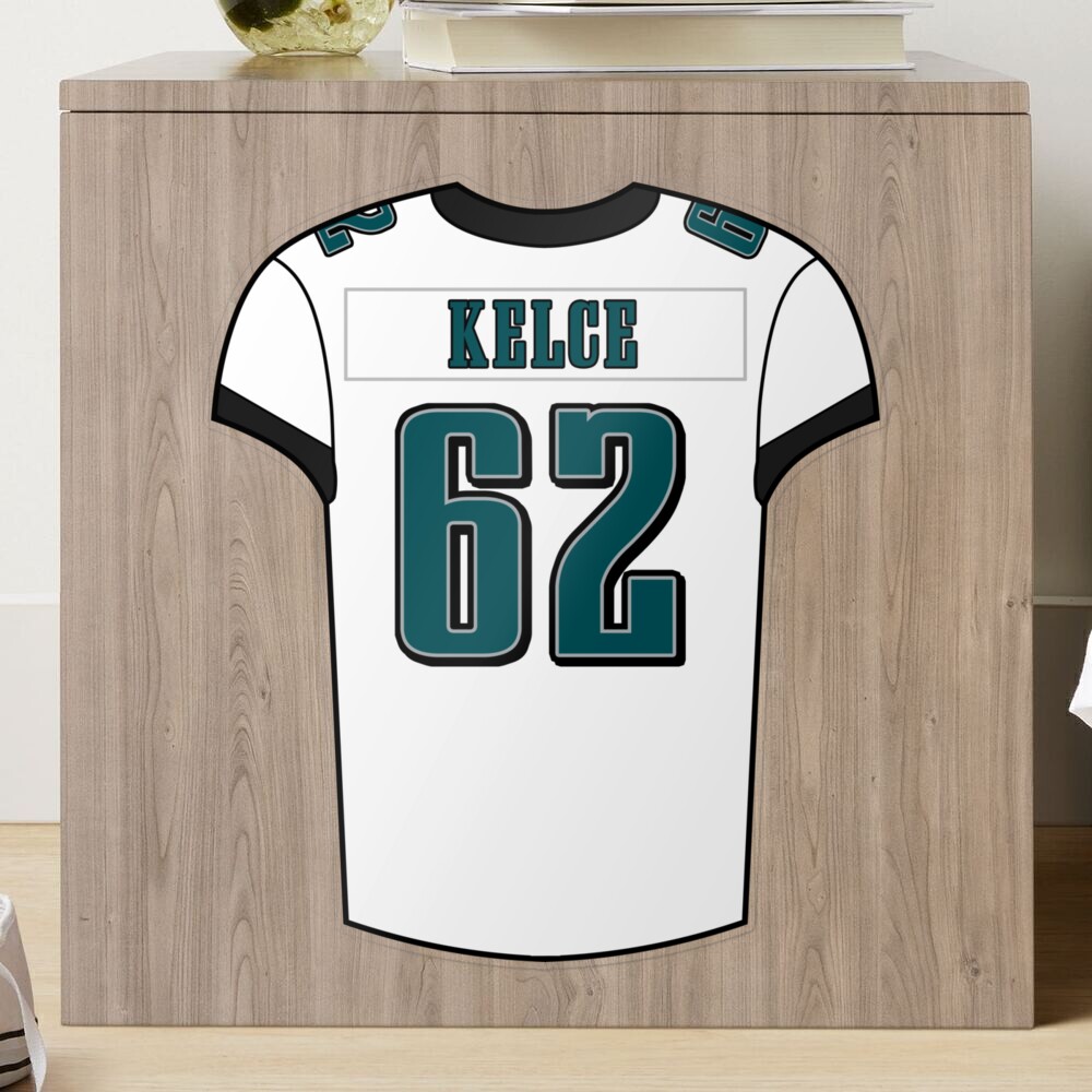 Philadelphia Eagles: Jason Kelce 2023 White Jersey - Officially Licensed  NFL Removable Adhesive Decal