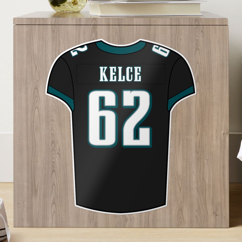 Jason Kelce Eagles Jersey Sticker for Sale by SmpleGphicFinds