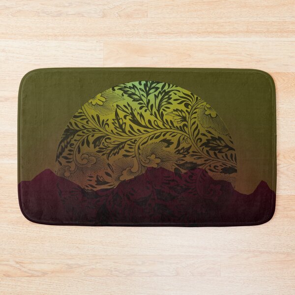 Item preview, Yellow Sky Moon with Patterns designed and sold by bloodberi.