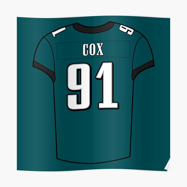 Fletcher Cox Home Jersey Poster for Sale by designsheaven