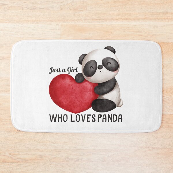 Item preview, Just a Girl Who Loves Panda designed and sold by qawistz.