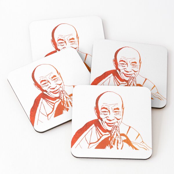 Item preview, Dalai lama art-paint designed and sold by Art-Peace.