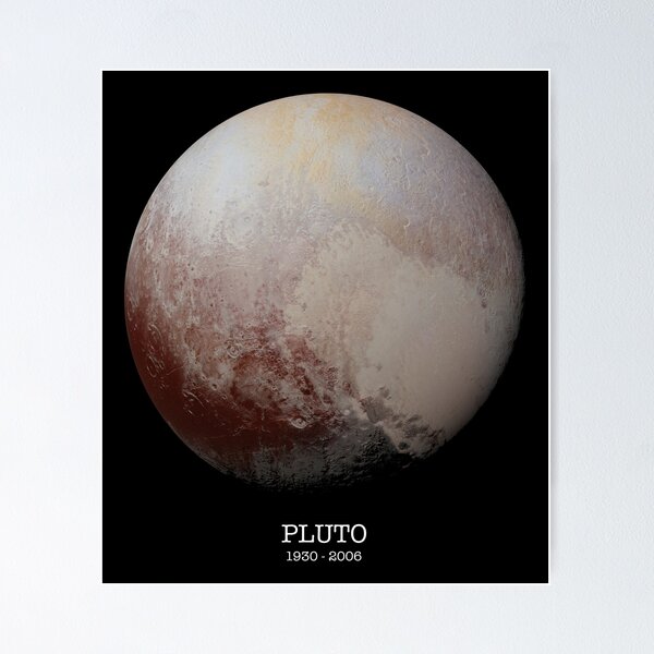 Item preview, Pluto 1930 -2006 designed and sold by siggyspatsky.