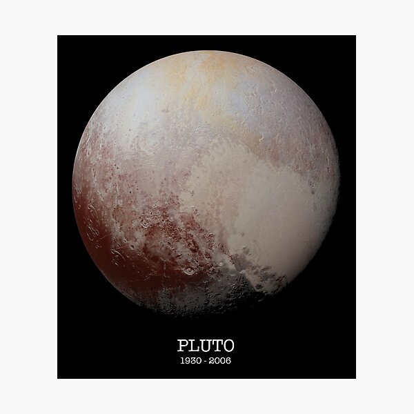 Item preview, Pluto 1930 -2006 designed and sold by siggyspatsky.