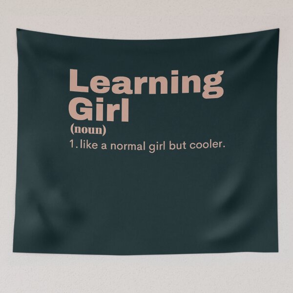 Item preview, Learning Girl  Learning174 designed and sold by rtWavehub.