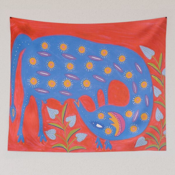 Item preview, blue animal designed and sold by ayradelarosa.
