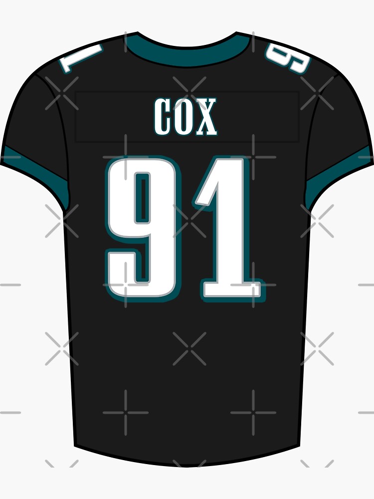 Fletcher Cox Alternate Jersey Sticker for Sale by designsheaven