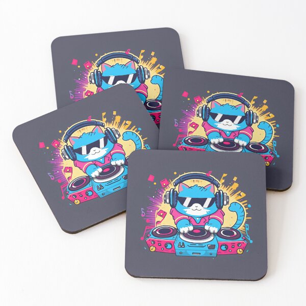 Item preview, Cool DJ Cat designed and sold by duke818.