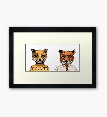 Mr. and Mrs. Fox Framed Print