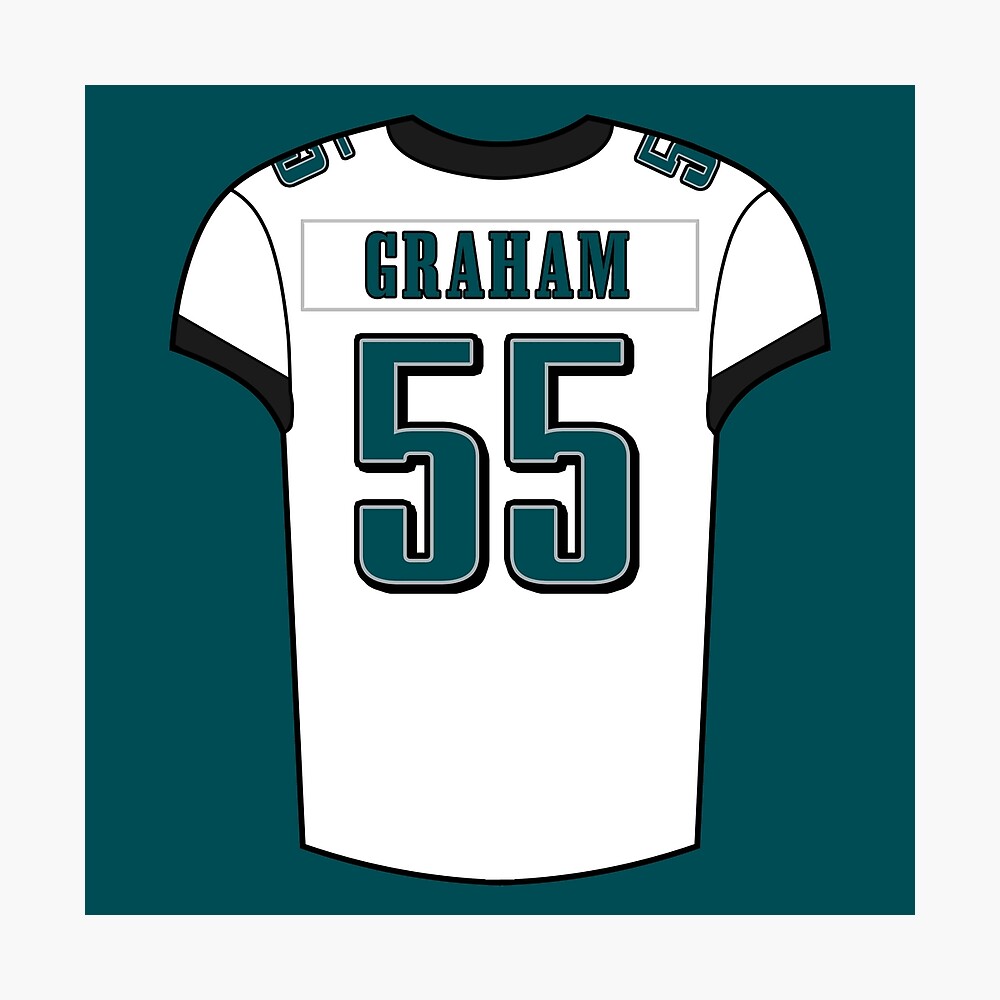 Jason Kelce Away Jersey Art Board Print for Sale by designsheaven