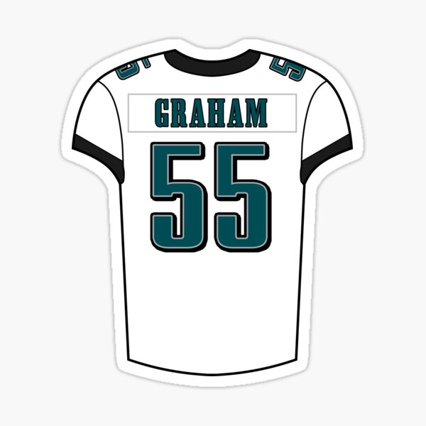 Brian Dawkins Home Jersey Sticker for Sale by designsheaven