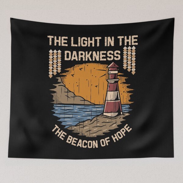 Item preview, The light in the darkness , the beacon of hope designed and sold by SidTastic .