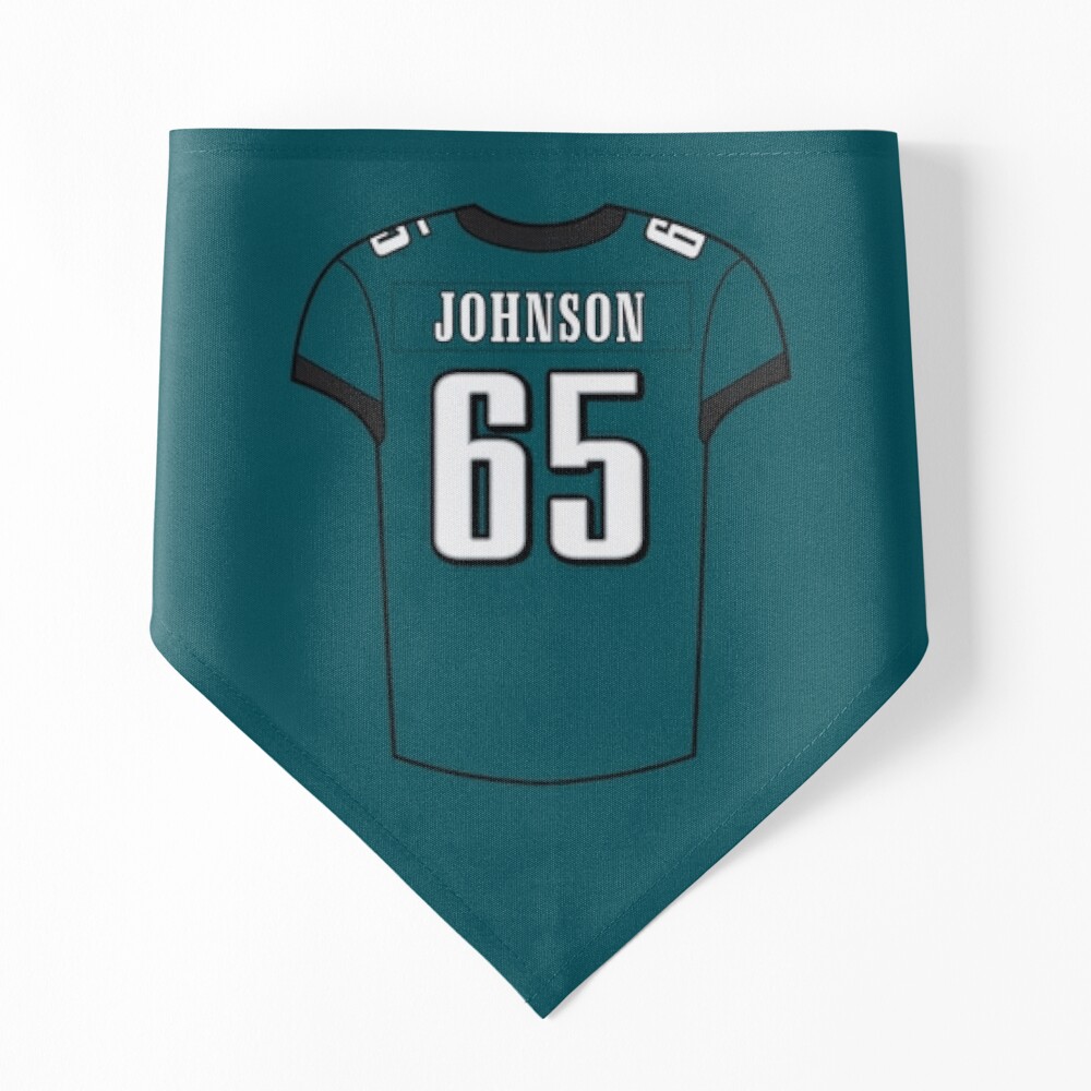 Lane Johnson Home Jersey Sticker for Sale by designsheaven