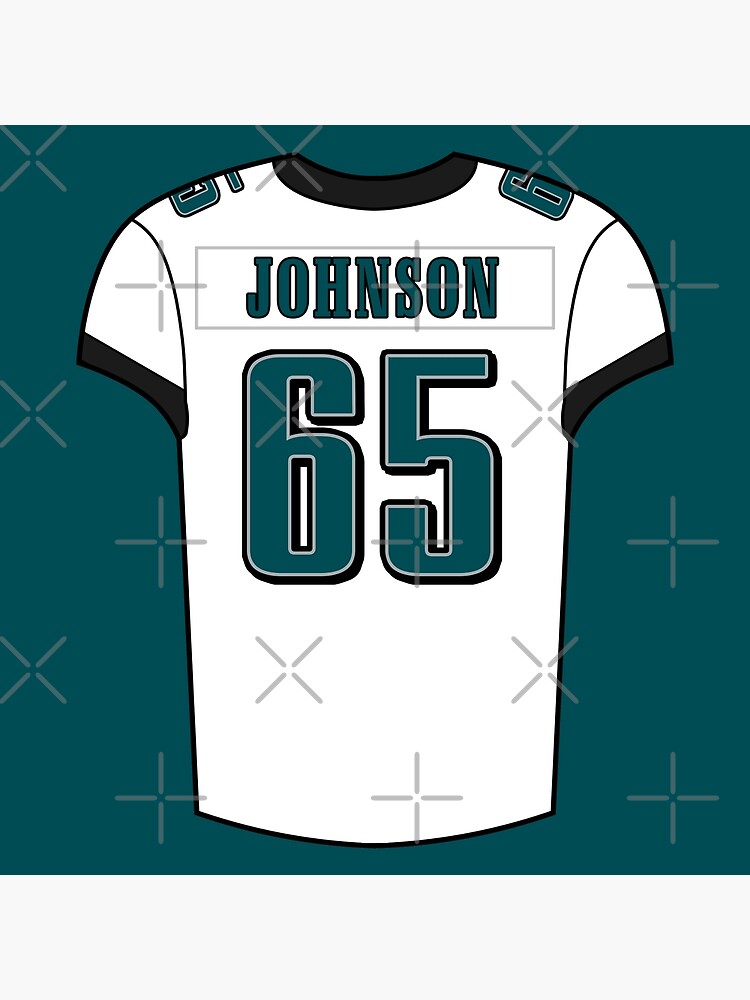 Jason Kelce Home Jersey Poster for Sale by designsheaven