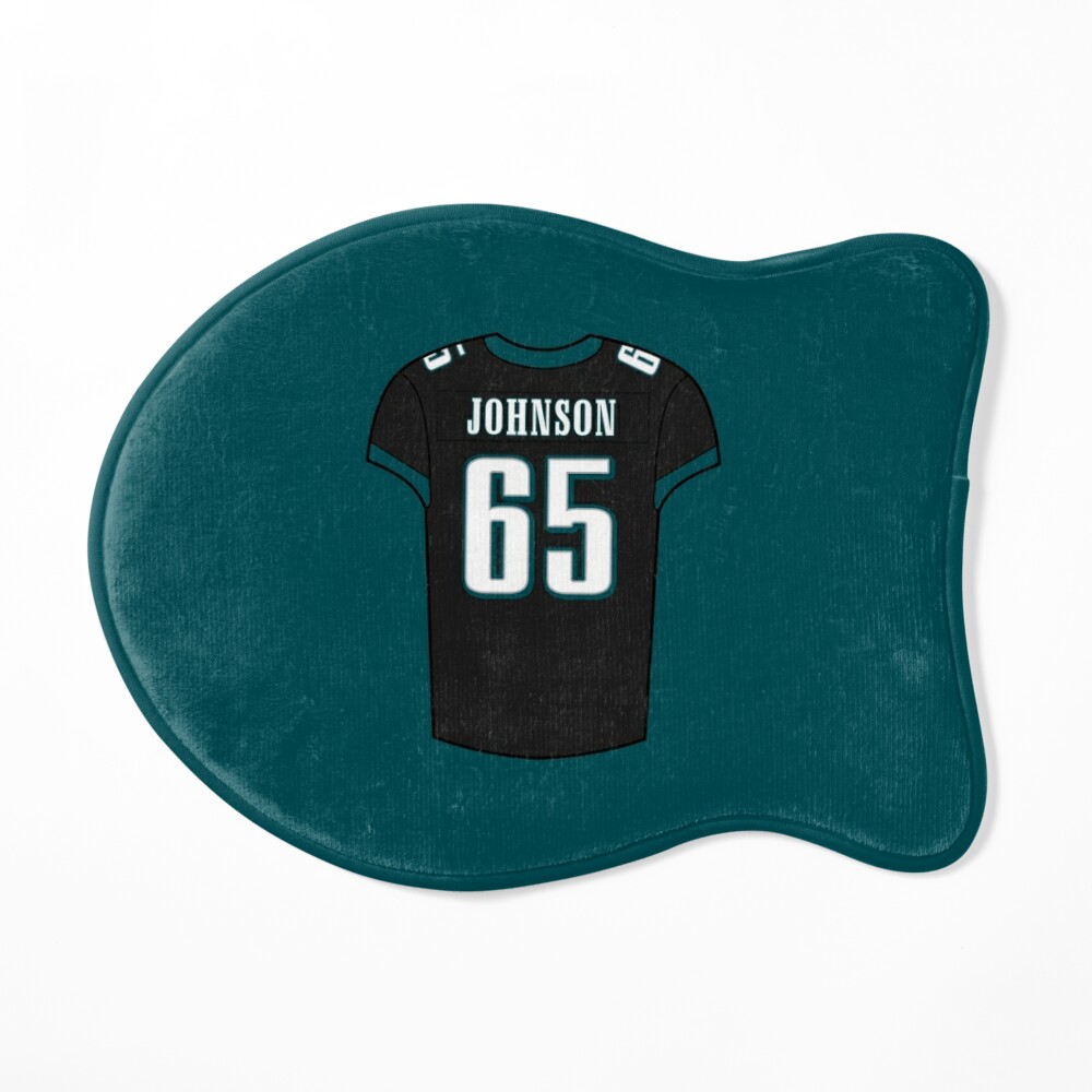 Lane Johnson Home Jersey Sticker for Sale by designsheaven