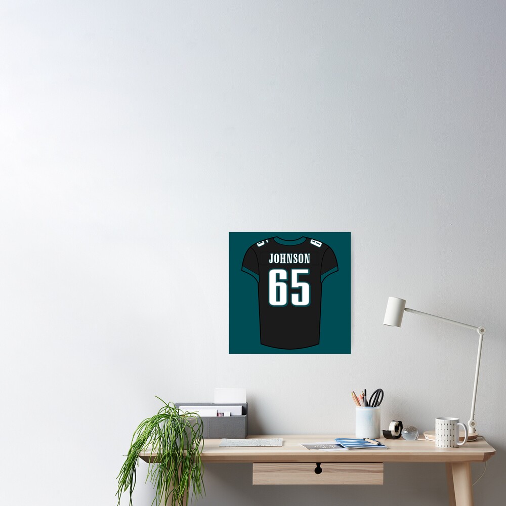 Jason Kelce Alternate Jersey Poster for Sale by designsheaven