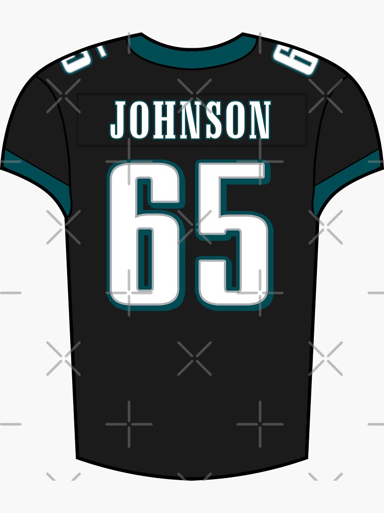 Jason Kelce Away Jersey Sticker for Sale by designsheaven