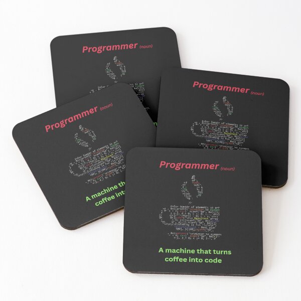 Item preview, Programmer a machine that turns coffee into code  designed and sold by t1n3333.