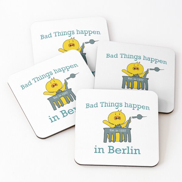 Item preview, Bad things happen in Berlin designed and sold by Boris  Bedarf.