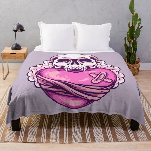 Item preview, Pink Skull and Wounded Heart designed and sold by GypsyGarou.