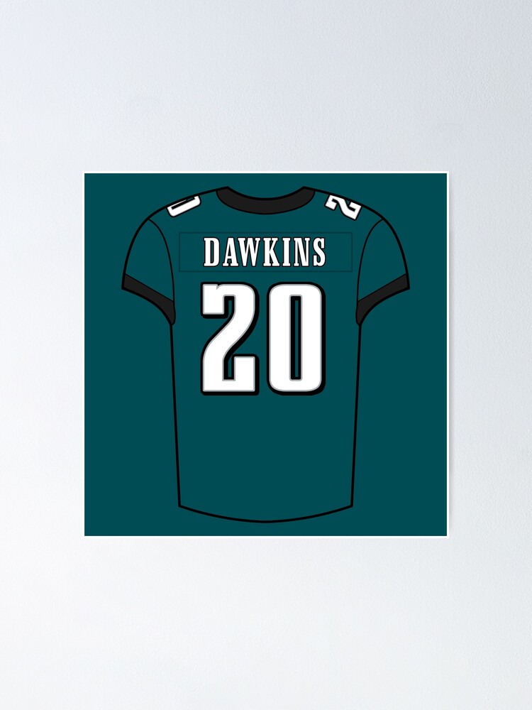 Brian Dawkins Home Jersey' Poster for Sale by designsheaven