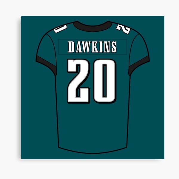 Brian Dawkins Home Jersey Poster for Sale by designsheaven