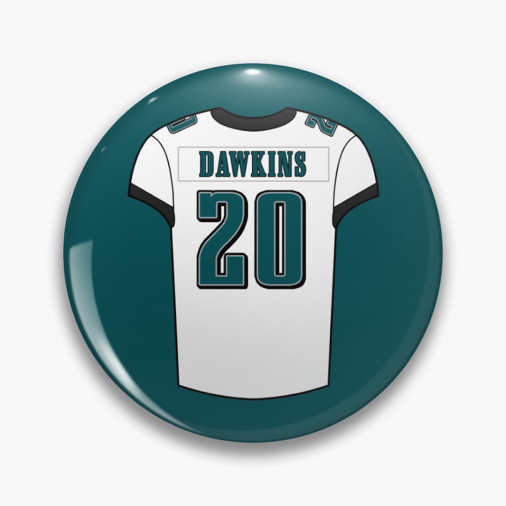 Lane Johnson Home Jersey Sticker for Sale by designsheaven