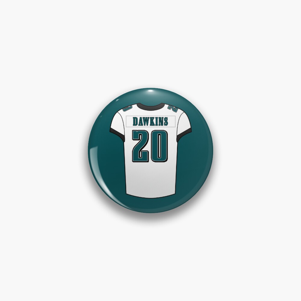 Brian Dawkins Alternate Jersey Sticker for Sale by designsheaven