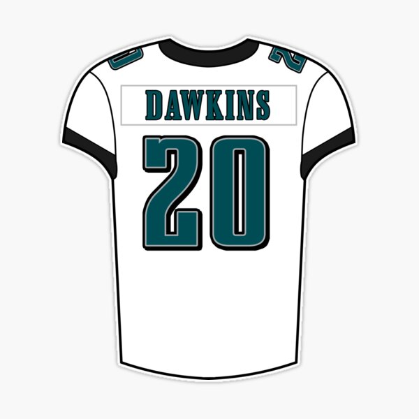 Brian Dawkins Away Jersey Poster for Sale by designsheaven