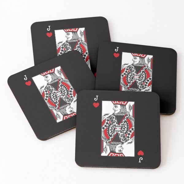 Item preview, Jack Of Hearts Valentines Day Cool Playing Card Poker designed and sold by rfp8038.