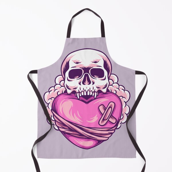 Item preview, Pink Skull and Wounded Heart designed and sold by GypsyGarou.