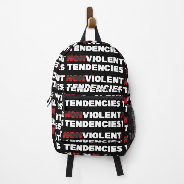 Item preview, NONVIOLENT VIOLENT TENDENCIES designed and sold by CRINGEWORTHY TEES.