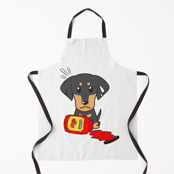 Item preview, Cute Dachshund Spilled Tomato Ketchup designed and sold by Pet Station.